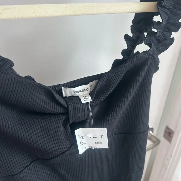 Black Ruched Swimsuit - Picture 3 of 3